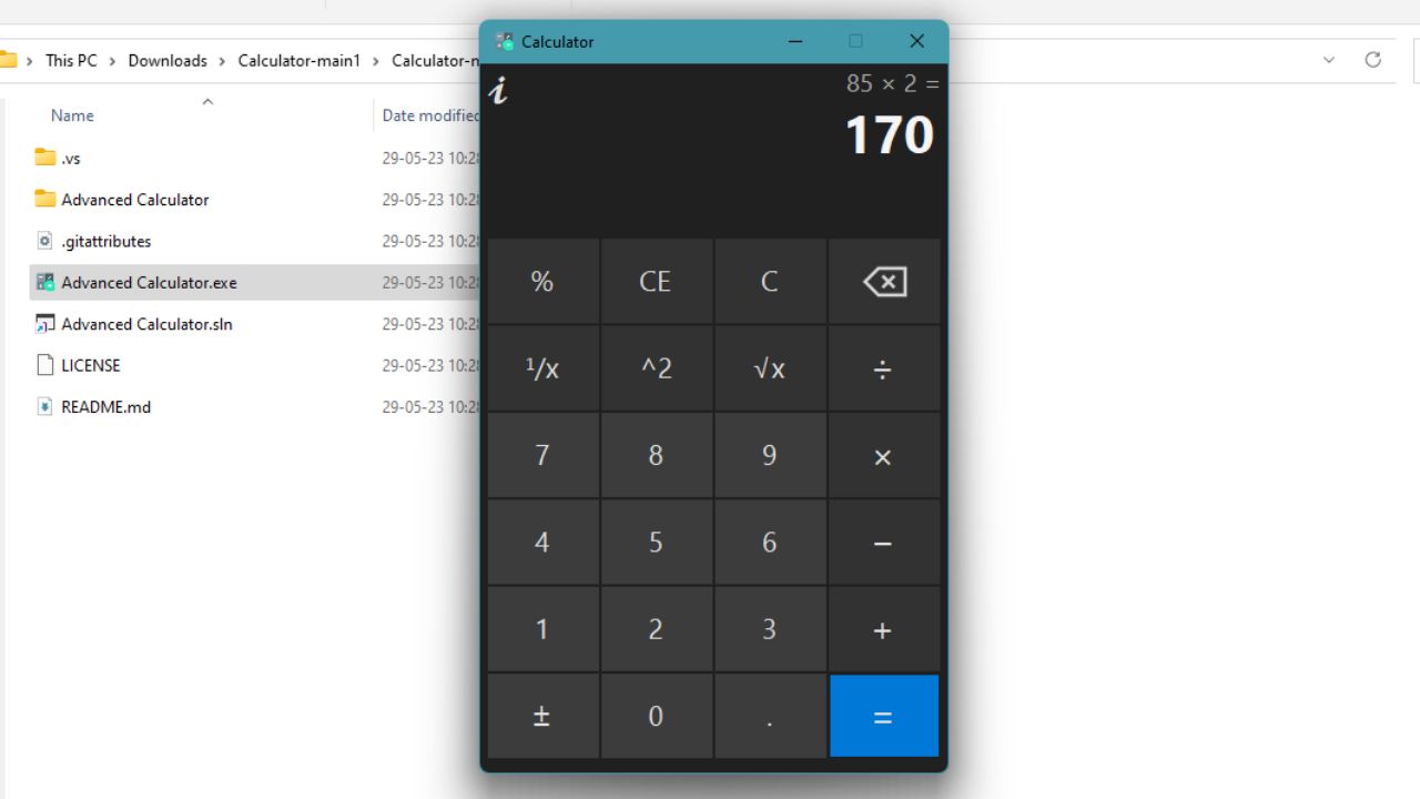 Csharp calculator source code download.jpg